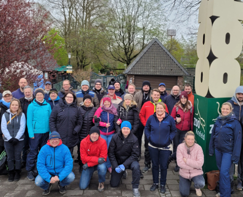 Charity zoo krefeld blue